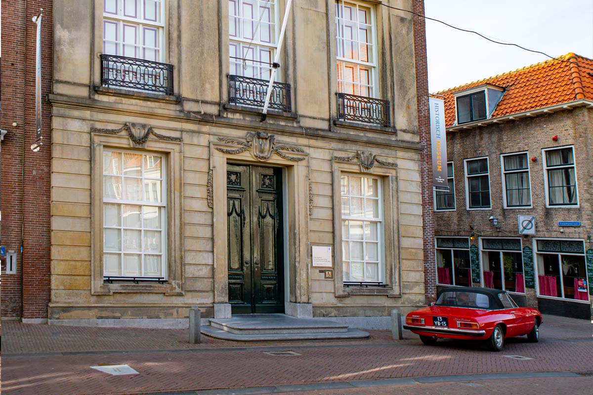 Een origineel museum in de stad Den Briel, of Brielle